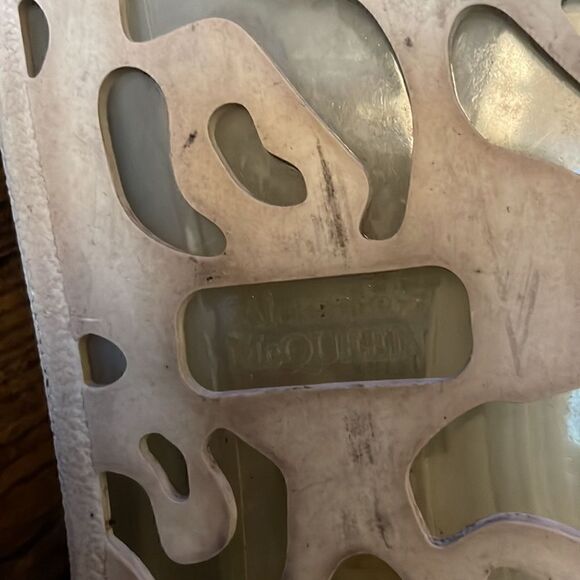 Alexander McQueen OVERSIZE LEATHER TRAINERS Size 37.5 - Picture 10 of 10